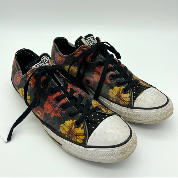 Converse Floral Low Top Sneakers